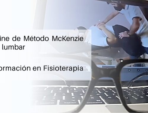 Primer curso online de Método McKenzie MDT en columna lumbar en Sevilla centro.
